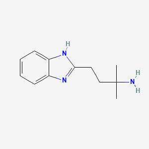 4-(1H-Benzo[d]imidazol-2-yl)-2-methylbutan-2-amine