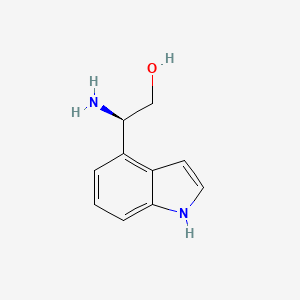 (R)-2-amino-2-(1H-indol-4-yl)ethan-1-ol