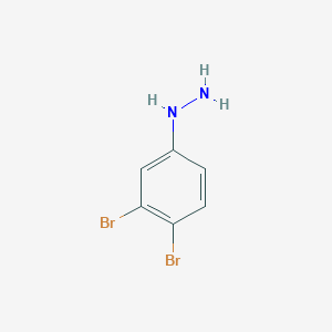 (3,4-Dibromophenyl)hydrazine