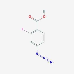 4-Azido-2-fluorobenzoicacid