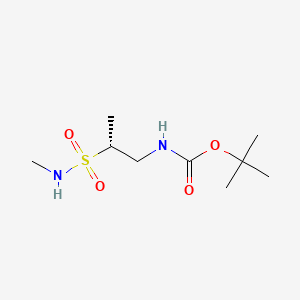 tert-butylN-[(2R)-2-(methylsulfamoyl)propyl]carbamate