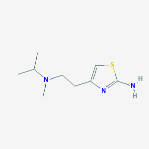 4-(2-(Isopropyl(methyl)amino)ethyl)thiazol-2-amine