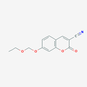 7-(ethoxymethoxy)-2-oxo-2H-chromene-3-carbonitrile