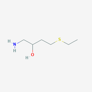 1-Amino-4-(ethylthio)butan-2-ol