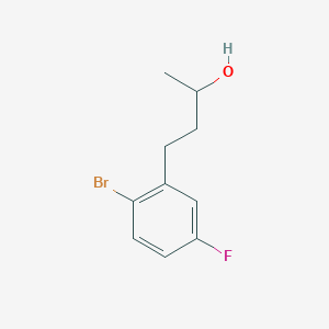 4-(2-Bromo-5-fluorophenyl)butan-2-ol