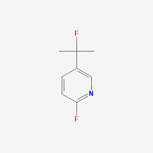 2-Fluoro-5-(2-fluoropropan-2-yl)pyridine