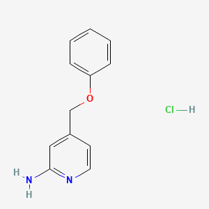 4-(Phenoxymethyl)pyridin-2-aminehydrochloride