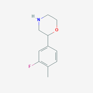 2-(3-Fluoro-4-methylphenyl)morpholine