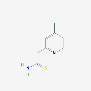 4-Methyl-2-pyridineethanethioamide