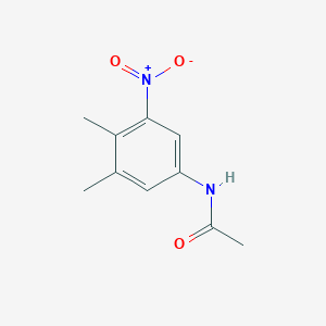 molecular formula C10H12N2O3 B1360848 N-(3,4-二甲基-5-硝基苯基)乙酰胺 CAS No. 857571-00-7