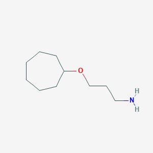 3-(Cycloheptyloxy)propan-1-amine