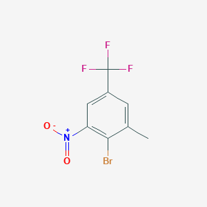 2-Bromo-1-methyl-3-nitro-5-(trifluoromethyl)benzene