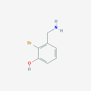 3-(Aminomethyl)-2-bromophenol