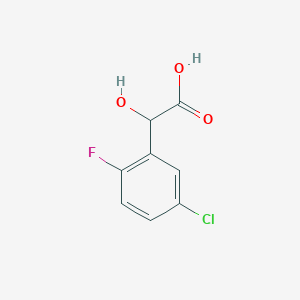 5-Chloro-2-fluoromandelic acid