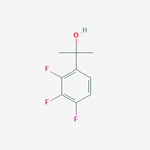 2-(2,3,4-Trifluorophenyl)propan-2-ol