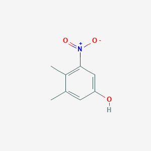 molecular formula C8H9NO3 B1360863 3,4-Dimethyl-5-nitrophenol CAS No. 65151-58-8
