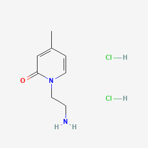 1-(2-Aminoethyl)-4-methyl-1,2-dihydropyridin-2-one dihydrochloride