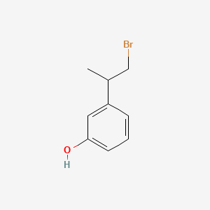 3-(1-Bromopropan-2-yl)phenol