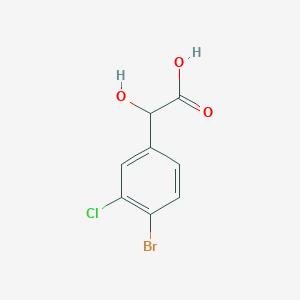 4-Bromo-3-chloromandelic acid