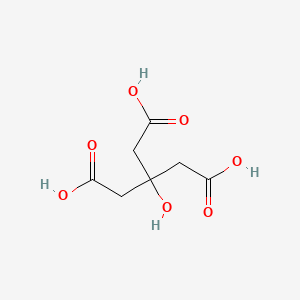 3-(Carboxymethyl)-3-hydroxypentanedioic acid