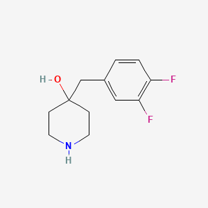 4-(3,4-Difluorobenzyl)piperidin-4-ol