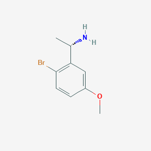 (S)-1-(2-Bromo-5-methoxyphenyl)ethanamine