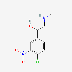 4-Chloro-alpha-[(methylamino)methyl]-3-nitrobenzenemethanol