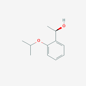 molecular formula C11H16O2 B13608981 (R)-1-(2-Isopropoxyphenyl)ethan-1-ol 