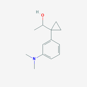 1-(1-(3-(Dimethylamino)phenyl)cyclopropyl)ethan-1-ol