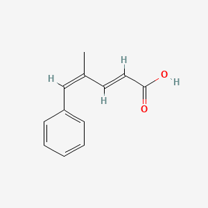 4-Methyl-5-phenylpenta-2,4-dienoic acid