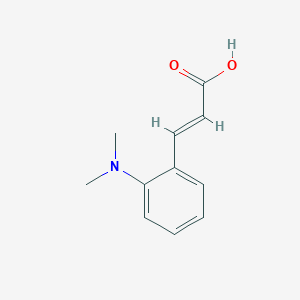 (e)-3-(2-(Dimethylamino)phenyl)acrylic acid