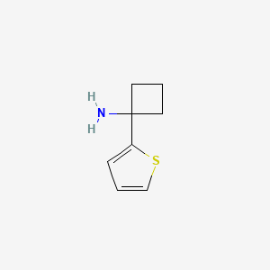 1-(Thiophen-2-yl)cyclobutan-1-amine