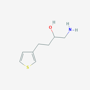 1-Amino-4-(thiophen-3-yl)butan-2-ol