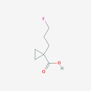 1-(3-Fluoropropyl)cyclopropane-1-carboxylicacid