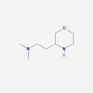 Dimethyl[2-(morpholin-3-yl)ethyl]amine