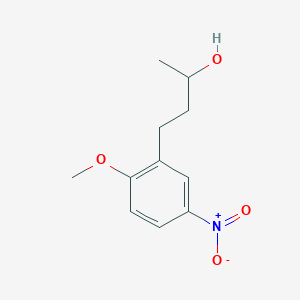 4-(2-Methoxy-5-nitrophenyl)butan-2-ol