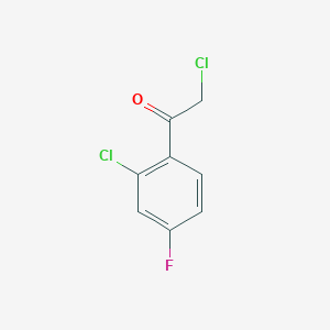 2-Chloro-1-(2-chloro-4-fluorophenyl)ethan-1-one