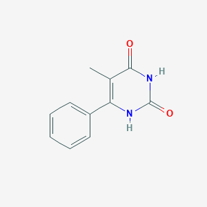 molecular formula C11H10N2O2 B1360944 5-Methyl-6-phenylpyrimidine-2,4(1H,3H)-dione 