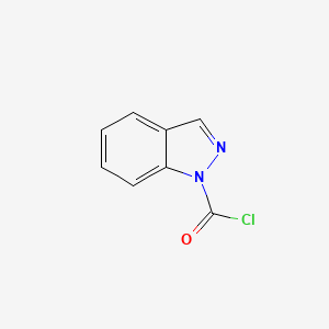 1H-indazole-1-carbonylchloride