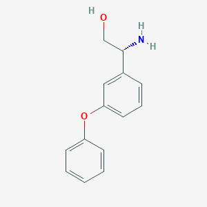 (r)-2-Amino-2-(3-phenoxyphenyl)ethan-1-ol