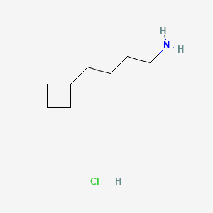 4-Cyclobutylbutan-1-aminehydrochloride