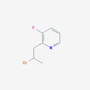 2-(2-Bromopropyl)-3-fluoropyridine