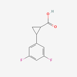 2-(3,5-Difluorophenyl)cyclopropane-1-carboxylic acid