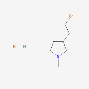 3-(2-Bromoethyl)-1-methylpyrrolidinehydrobromide