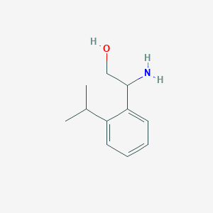 (s)-2-Amino-2-(2-isopropylphenyl)ethan-1-ol