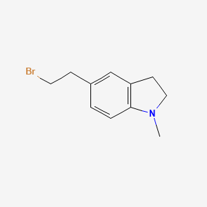 5-(2-Bromoethyl)-1-methylindoline