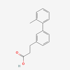 3-[3-(2-Methylphenyl)phenyl]propanoic acid