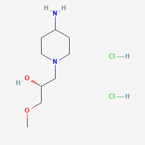 (2R)-1-(4-aminopiperidin-1-yl)-3-methoxypropan-2-oldihydrochloride