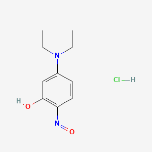 molecular formula C10H15ClN2O2 B1360983 5-二乙基氨基-2-亚硝基苯酚盐酸盐 CAS No. 25953-06-4
