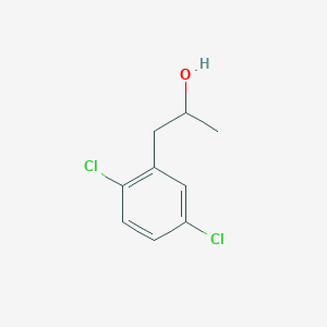 molecular formula C9H10Cl2O B13609833 1-(2,5-Dichlorophenyl)propan-2-ol 